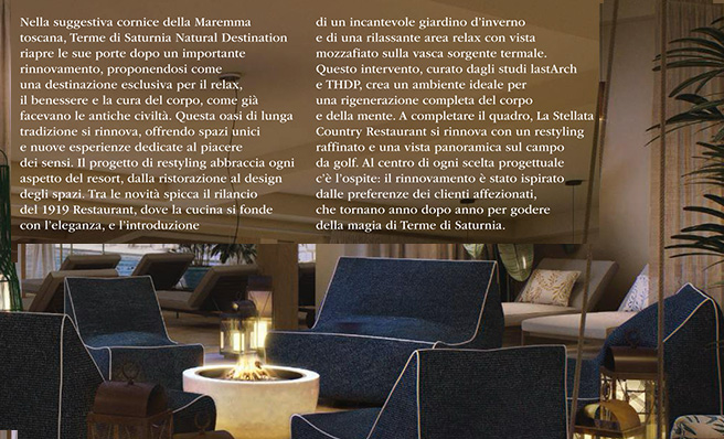 elle decor articolo terme di saturnia